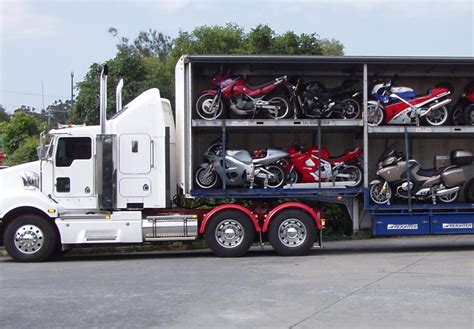 shipping a motorcycle by train.